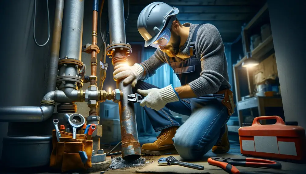 gas pipe replacement